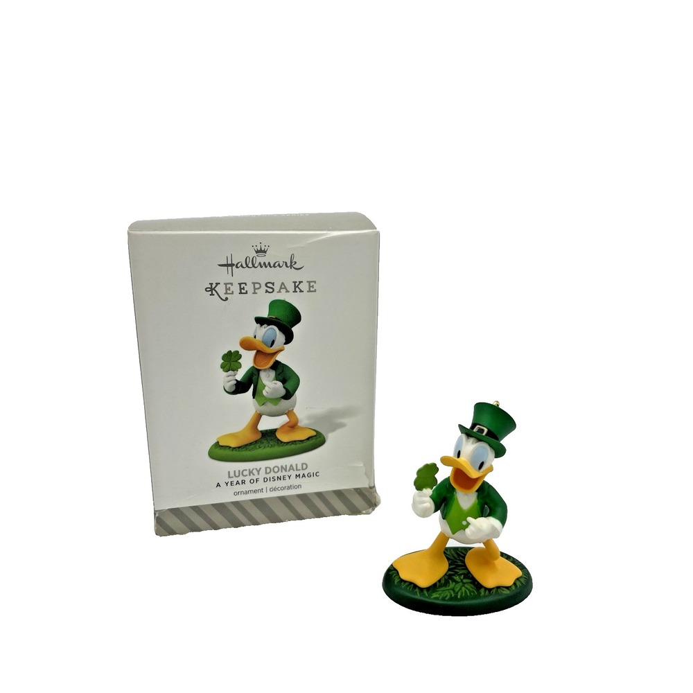 Disney Hallmark Ornament Lucky Donald Duck A Year of Disney Magic